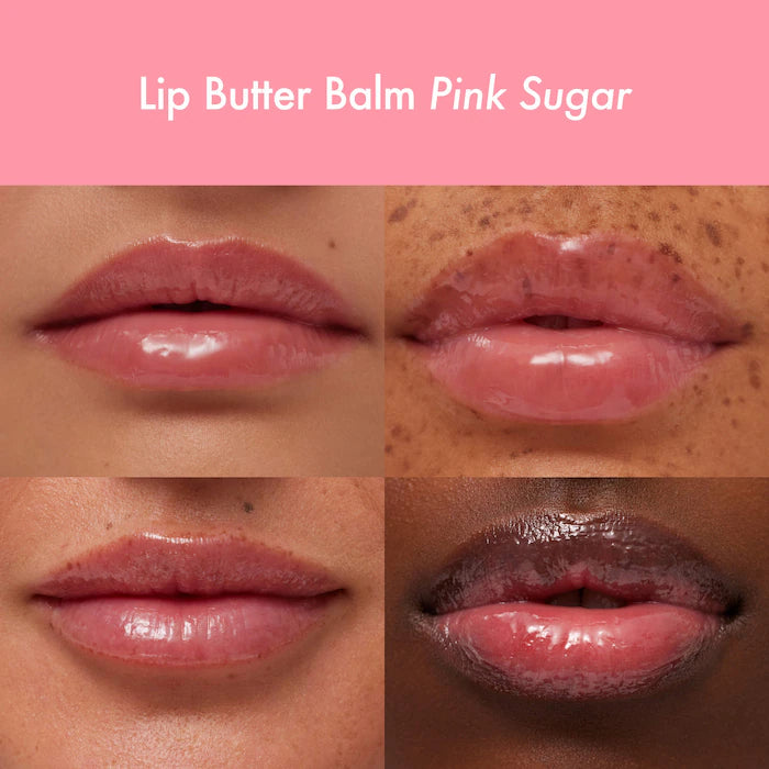The Dewy Pink Set with mini Lip Butter Balm in Pink Sugar - Summer Fridays