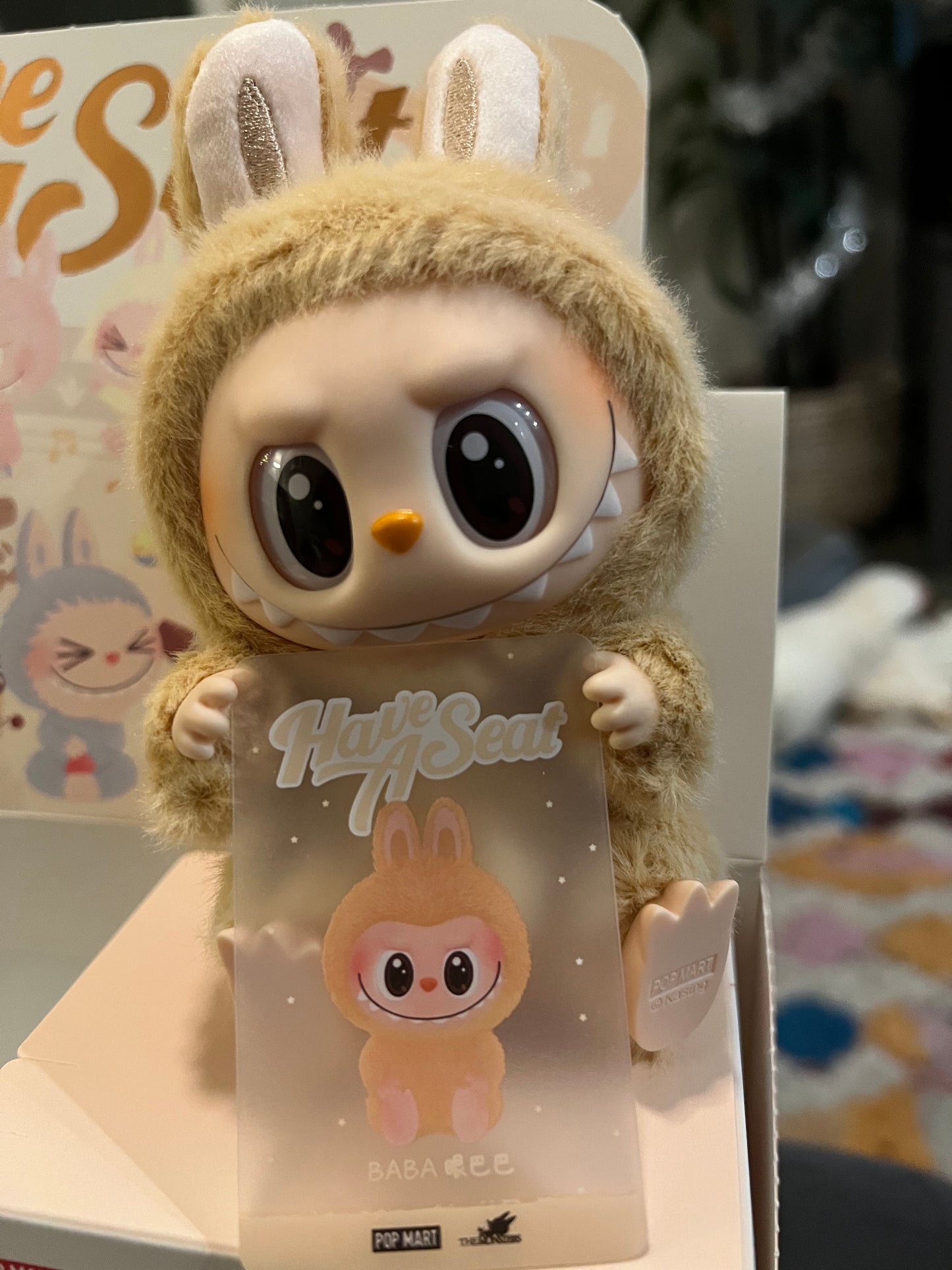 LABUBU THE MONSTERS ORIGINALES - Have a Seat Vinyl Plush Blind Box - Pop Mart USA