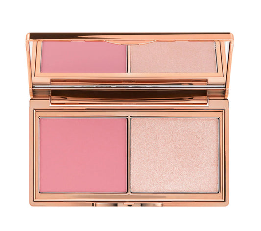 SOBRE PEDIDO - Mini Hollywood Blush & Glow Palette - Charlotte Tilbury