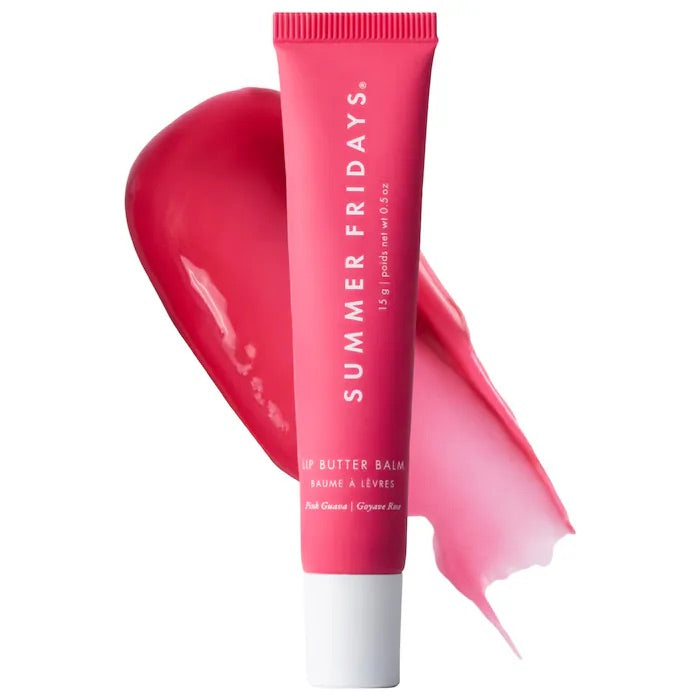 Pink Guava - Lip Butter Balm Treatment for Hydration + Nourishing Shine - Summer Fridays