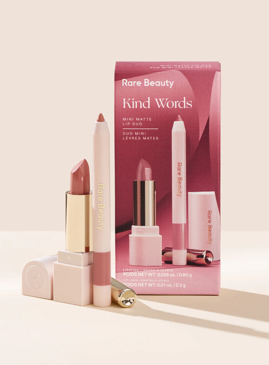 SOBRE PEDIDO - Kind Words Mini Matte Lip Duo - Rare Beauty