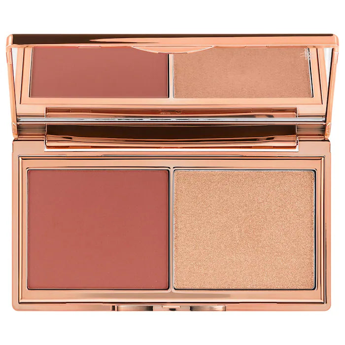 SOBRE PEDIDO - Mini Hollywood Blush & Glow Palette - Charlotte Tilbury