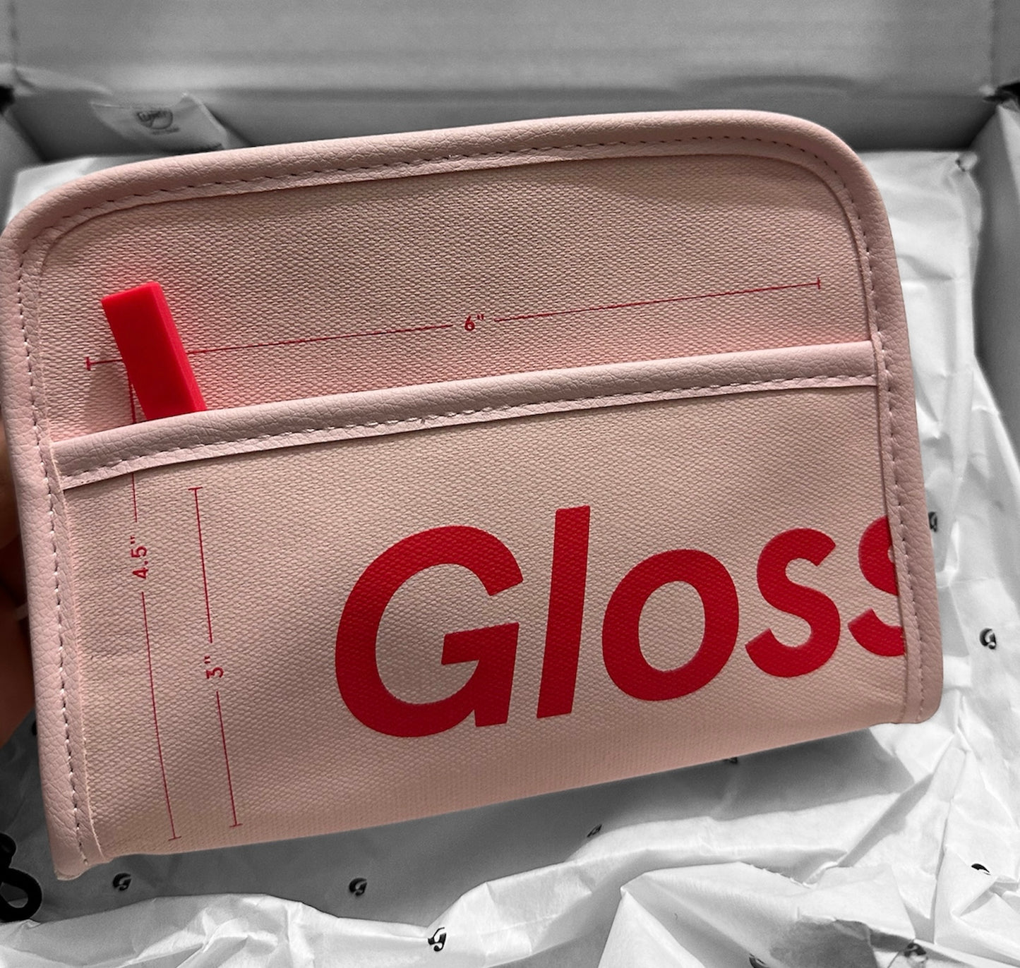Mini Beauty Bag Rosa - Glossier
