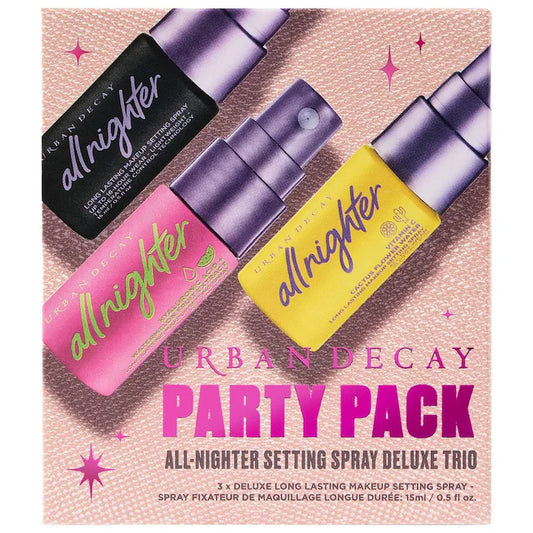 SOBRE PEDIDO - Mini Party Pack All Nighter Setting Spray Trio - Holiday Makeup Set - Urban Decay