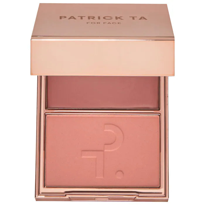 SOBRE PEDIDO - Major Headlines Double-Take Crème & Powder Blush Duo - Patrick Ta