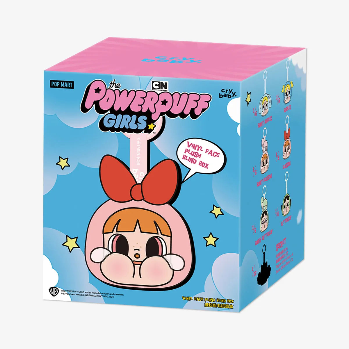 CRYBABY × Powerpuff Girls Series-Vinyl Face Plush Blind Box - Pop Mart USA