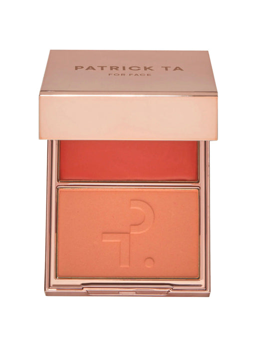 SOBRE PEDIDO - Major Headlines Double-Take Crème & Powder Blush Duo - Patrick Ta