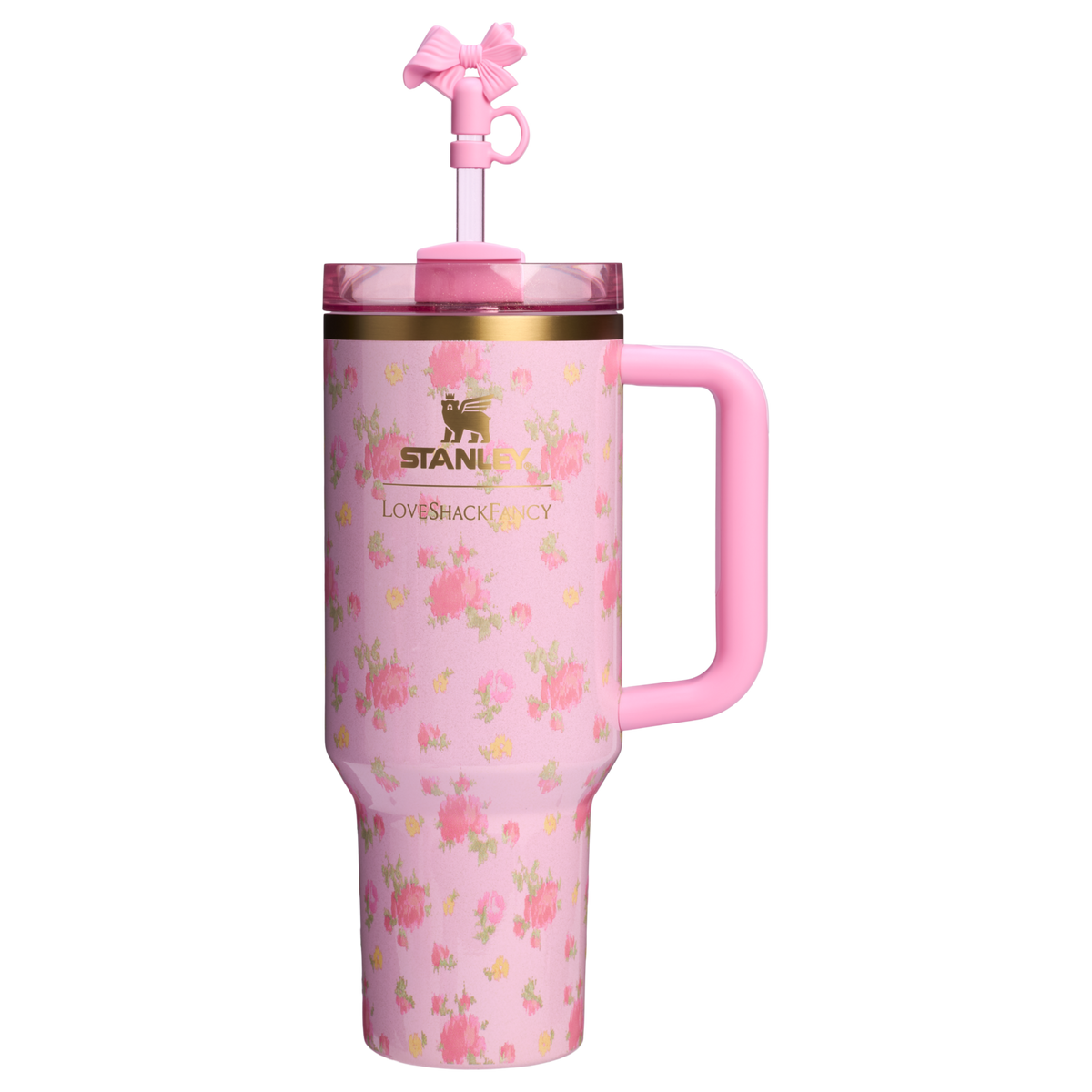 Vaso Stanley 1913 x LoveShackFancy Quencher H2.0 Flowstate™ | 40 onzas - Ibiza Sunset