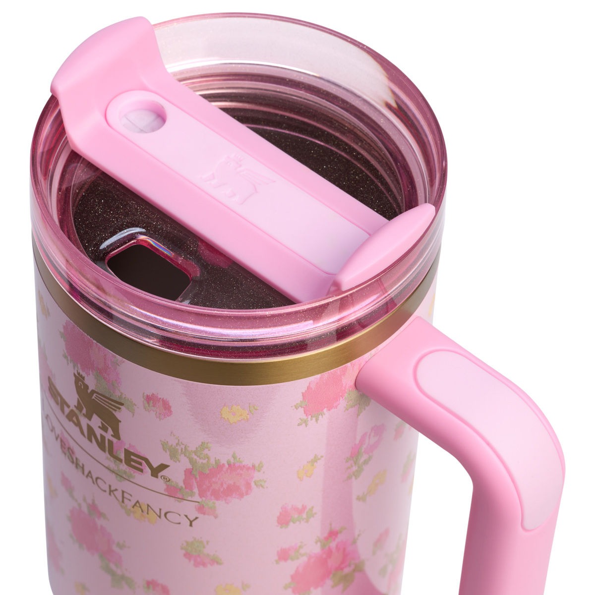 Vaso Stanley 1913 x LoveShackFancy Quencher H2.0 Flowstate™ | 40 onzas - Ibiza Sunset